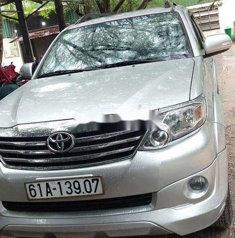 Xe Toyota Fortuner sản xuất 2013, màu bạc, 620tr0