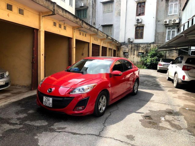 Bán xe Mazda 3 1.6AT 2011, màu đỏ, nhập khẩu số tự động, giá tốt