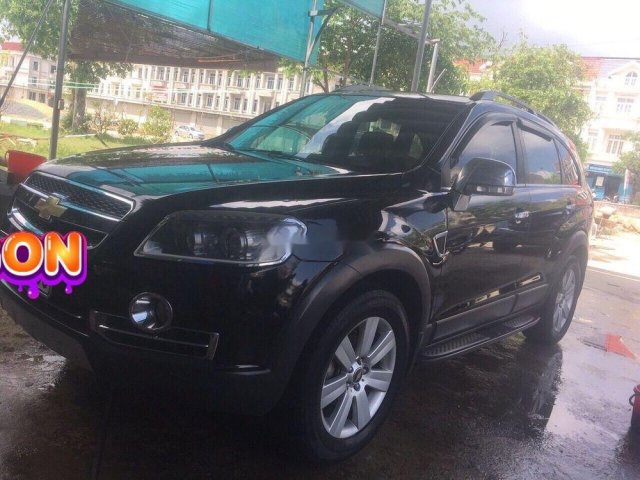 Cần bán lại xe Chevrolet Captiva LTZ đời 2009, màu đen