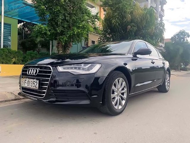 Cần bán Audi A6 đời 2014, màu đen, xe nhập chính hãng0