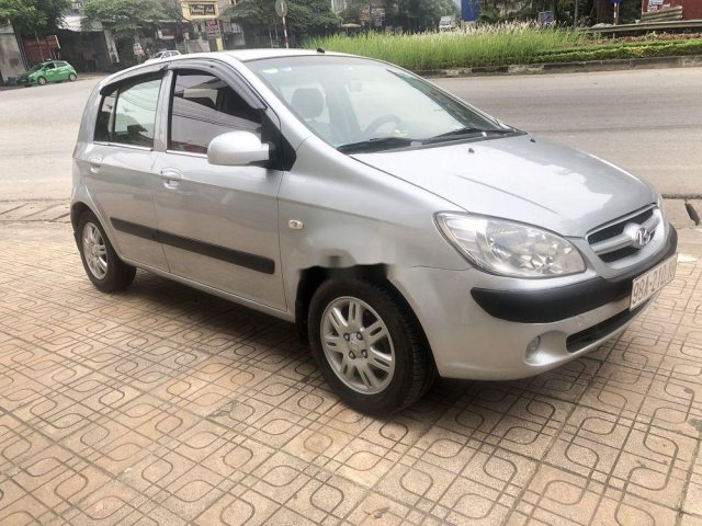 Bán Hyundai Getz đời 2008, màu bạc, nhập khẩu, số tự động0