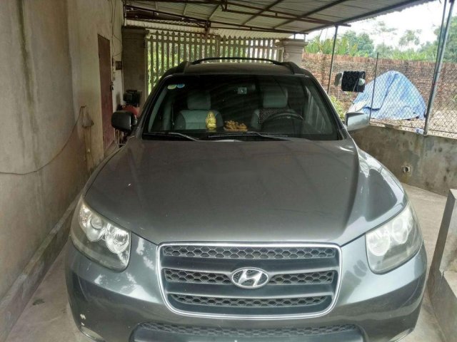 Bán Hyundai Santa Fe sản xuất năm 2008, màu xám, xe nhập  0