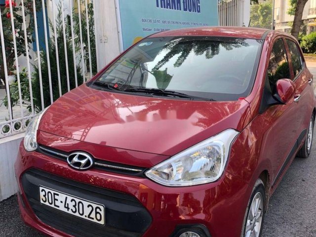 Bán Hyundai Grand i10 đời 2017, màu đỏ, nhập khẩu, giá 365tr