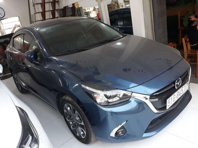 Bán Mazda 2 sản xuất năm 2018, màu xanh lam, xe nhập chính hãng0