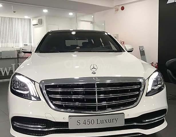 Cần bán xe Mercedes S 450 Luxury đời 2019, màu trắng