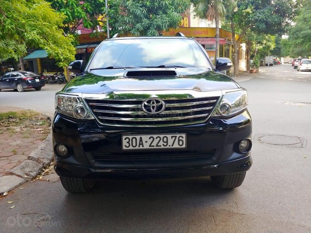 Cần bán Toyota Fortuner G sản xuất 2014, màu đen, giá tốt, có thương lượng