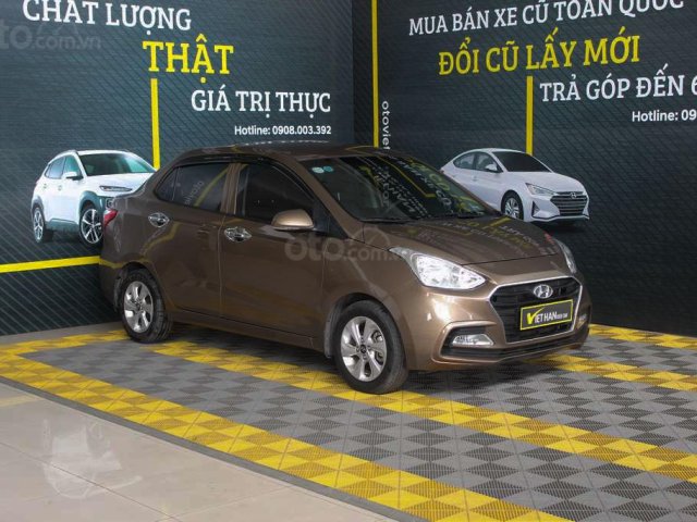 Hyundai i10 1.2AT 2018, trả góp 70%, bao test0