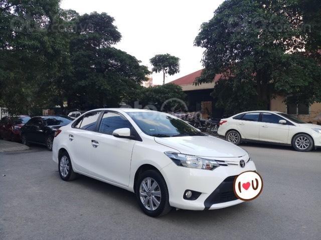 Bán nhanh chiếc Toyota Vios1.5MT đời 2016, màu trắng, giá cực sốc