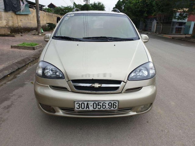 Bán xe Chevrolet Vivant đời 2008, màu vàng, xe gia đình