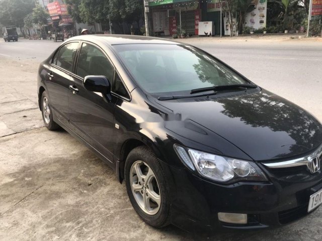 Cần bán Honda Civic đời 2007, màu đen chính chủ