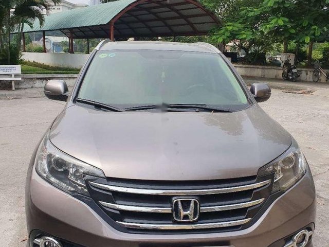 Cần bán xe Honda CR V sản xuất 2013, màu xám, xe gia đình