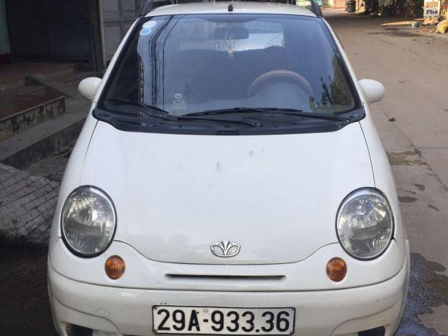 Cần bán lại xe Daewoo Matiz đời 2007, màu trắng