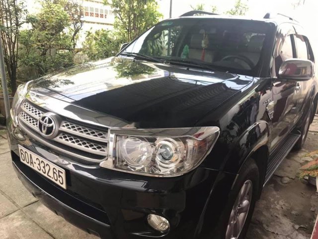 Bán ô tô Toyota Fortuner sản xuất 2009, màu đen, nhập khẩu chính hãng0