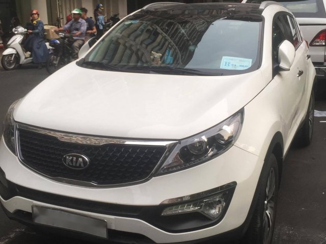 Bán xe Kia Sportage năm 2014, màu trắng, nhập khẩu nguyên chiếc