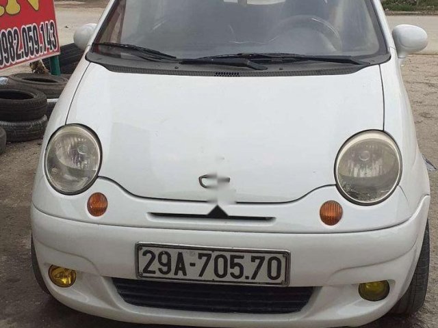 Cần bán lại xe Daewoo Matiz đời 2004, màu trắng, nhập khẩu0