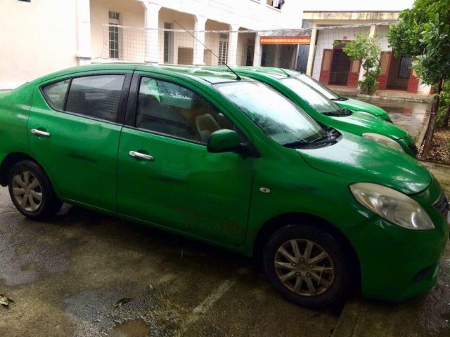 Bán xe Nissan Sunny đời 2013, bản đủ, màu xanh Mai Linh