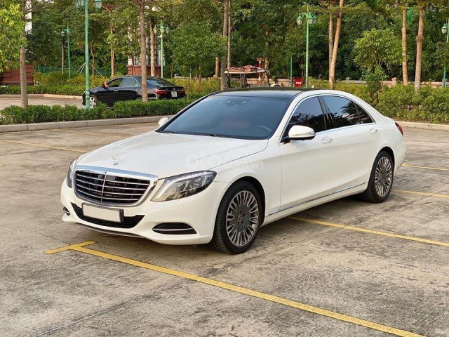 Bán xe Mercedes S500 đời 2016, màu trắng, chỉ cần 1,5 tỷ có thể nhận xe0