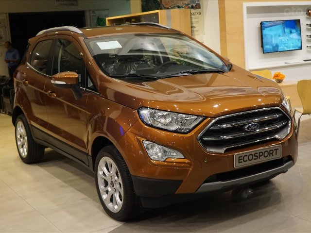 Hỗ trợ trả góp - Đăng ký - Đăng kiểm, khi mua Ford EcoSport 1.5L Titanium đời 2019, màu cam