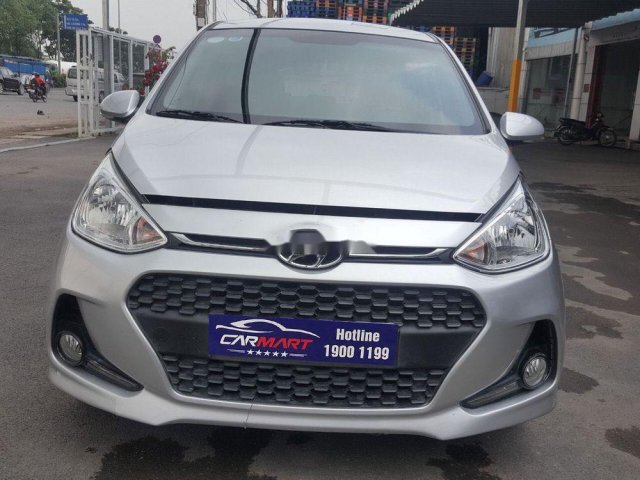 Xe Hyundai Grand i10 sản xuất năm 2018, màu bạc còn mới