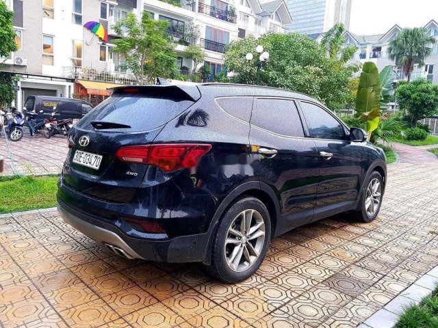 Bán xe Hyundai Santa Fe đời 2016, màu xanh lam còn mới, giá 895tr0