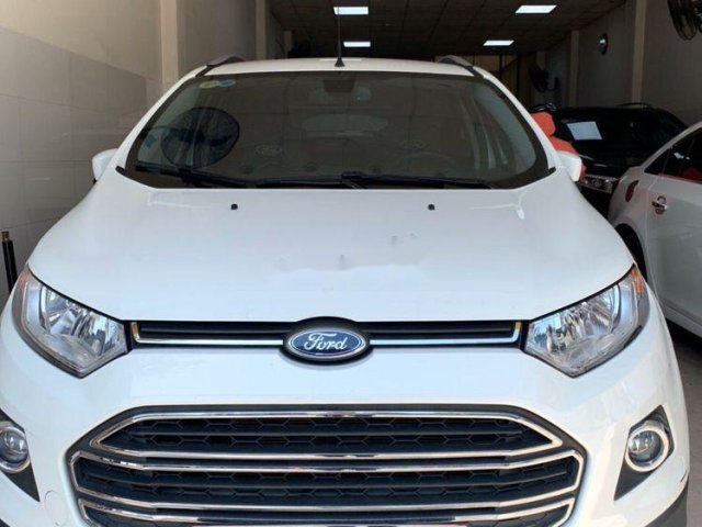 Bán Ford EcoSport Titanium 2017, màu trắng, 503 triệu