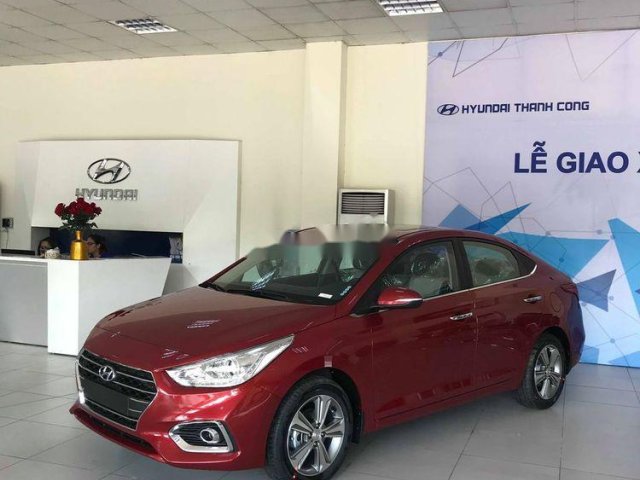 Bán Hyundai Accent đời 2019, màu đỏ, nhập khẩu, bản đủ