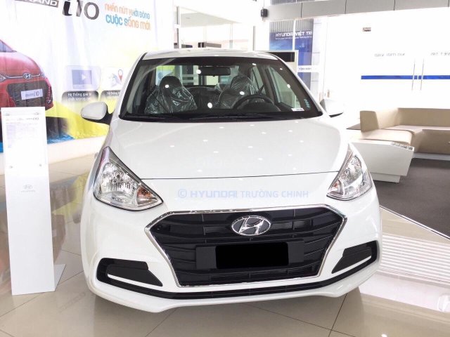 Bán ô tô Hyundai Grand i10 đăng ký 2019, màu trắng, xe nhập giá 340 tỷ đồng, khuyến mãi lớn cuối năm0