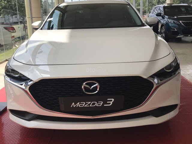 Bán ô tô Mazda 3 all new Deluxe đời 2020, màu trắng0