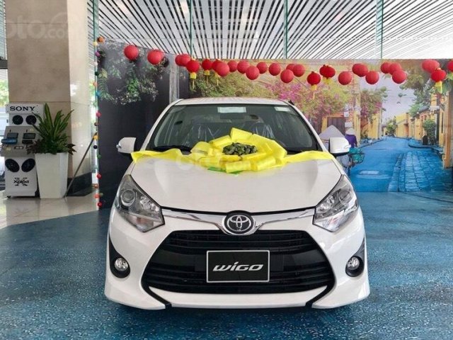 Bán xe Toyota Wigo năm sản xuất 2019, màu trắng