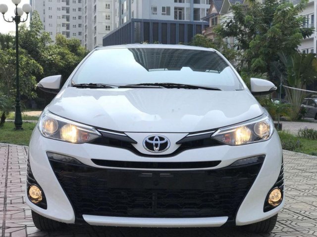 Bán Toyota Yaris sản xuất năm 2019, màu trắng, xe nhập, biển TP0