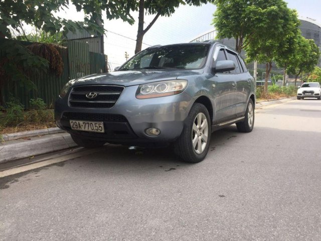 Cần bán xe Hyundai Santa Fe đời 2007, màu xanh lam, nhập khẩu còn mới giá cạnh tranh0