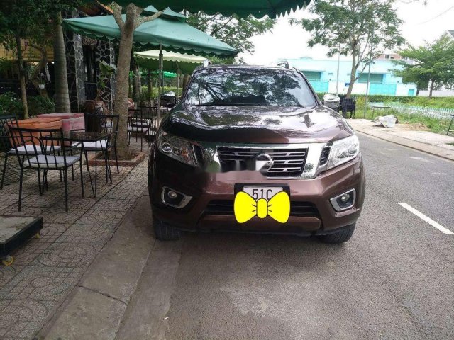 Bán Nissan Navara sản xuất năm 2015, màu nâu, nhập khẩu, bản full 2 cầu0