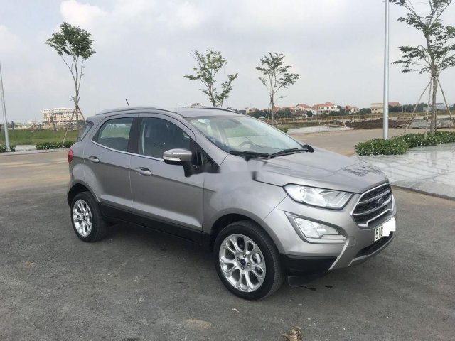 Cần bán lại xe Ford EcoSport sản xuất năm 2018, màu xám còn mới0