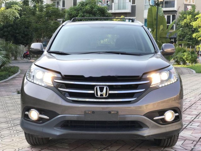 Bán Honda CR V 2.4 AT đời 2013, màu xám, biển TP0