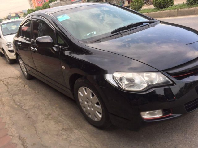 Cần bán lại xe Honda Civic sản xuất 2008, màu đen, nhập khẩu nguyên chiếc còn mới