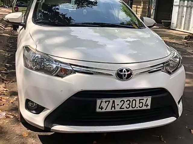 Cần bán Toyota Vios 1.5E đời 2018, màu trắng0