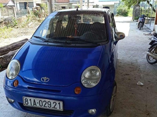 Cần bán xe Daewoo Matiz năm sản xuất 2003, màu xanh lam, giá tốt