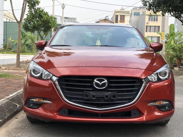 Xe Mazda 3 đăng ký lần đầu 2017, nội thất màu nâu ít sử dụng giá tốt 622 triệu đồng