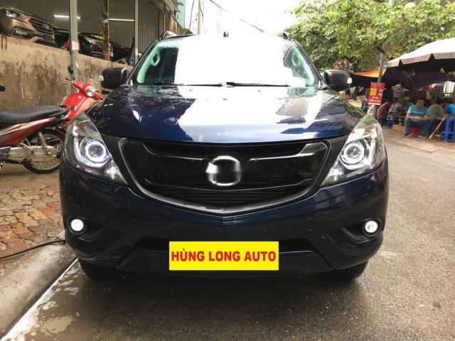 Bán xe Mazda BT 50 sản xuất 2017, màu xanh lam, xe nhập còn mới