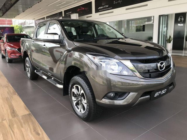 Bán Mazda BT 50 2019, màu xám, nhập khẩu0