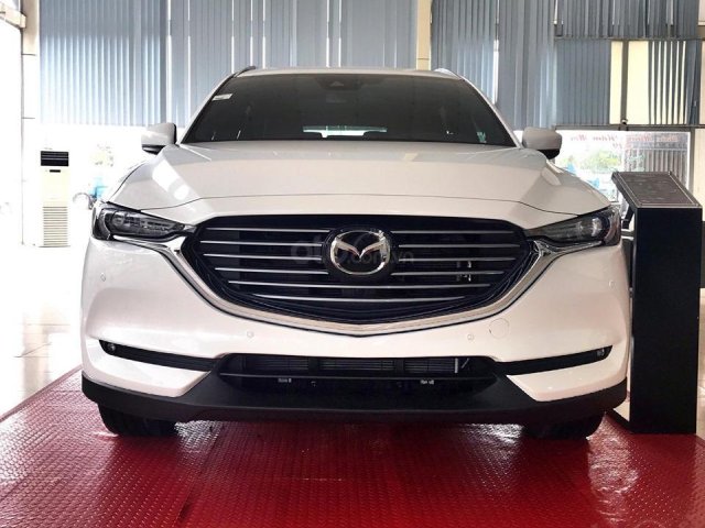 Bán Mazda CX-8 Premium đời 2019, màu trắng0