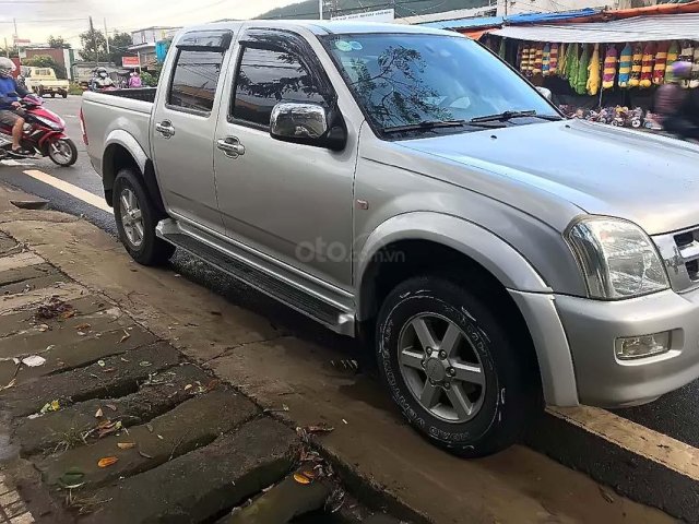 Bán xe Isuzu Dmax 2007, màu bạc xe nguyên bản0