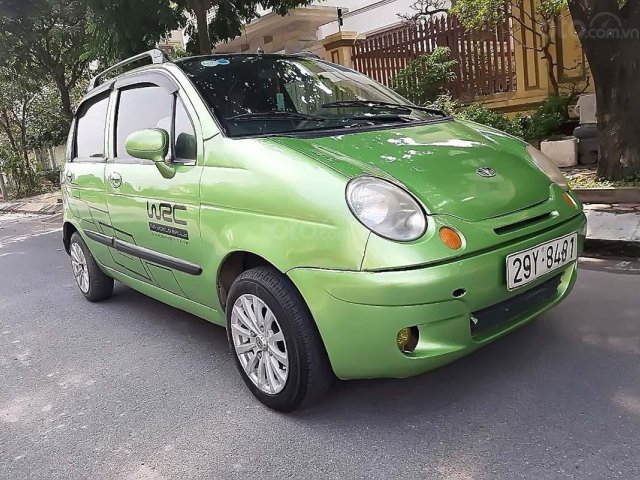 Bán xe Daewoo Matiz sản xuất năm 2006, màu xanh lam xe nguyên bản