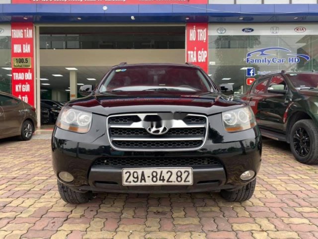 Xe Hyundai Santa Fe năm 2007, màu đen còn mới0