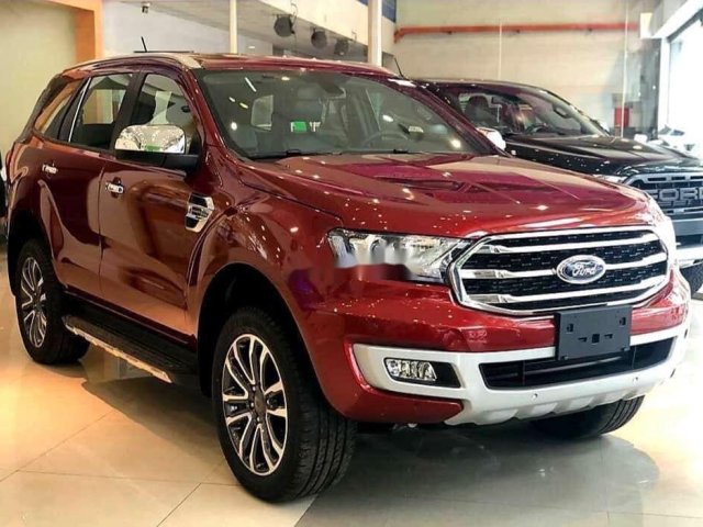 Bán Ford Everest đời 2019, màu đỏ, nhập khẩu Thái