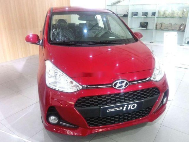 Bán ô tô Hyundai Grand i10 sản xuất năm 2019, màu đỏ, 350 triệu