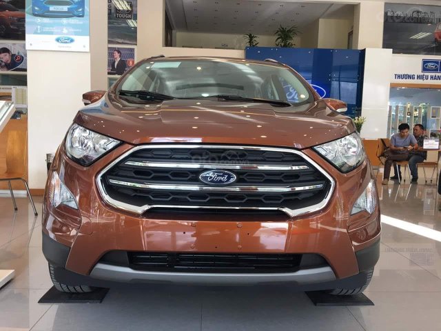 Ford EcoSport màu đỏ đồng 2020, tặng gói phụ kiện 12 triệu