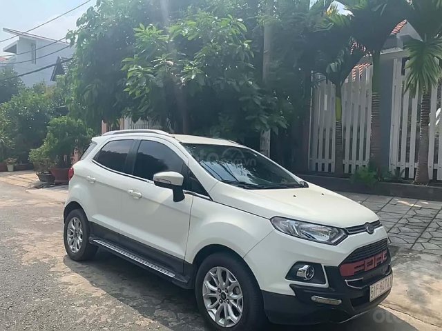 Bán Ford EcoSport Titanium 1.5L AT đời 2016, màu trắng, xe gia đình0