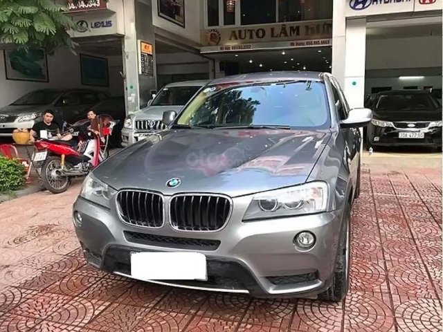 Bán BMW X3 AT năm sản xuất 2013, màu xám, nhập khẩu nguyên chiếc chính hãng0