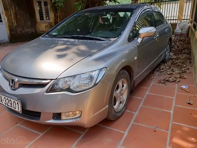 Bán Honda Civic đời 2007, màu xám chính chủ, 298 triệu xe nguyên bản